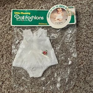 Shillman brand - NEW in pkg 1981 Vintage Doll Fashion - fits 10” to 12” dolls